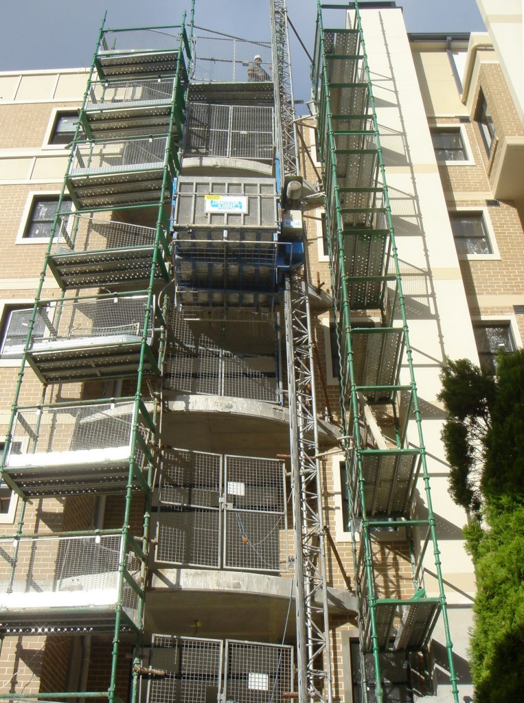 Maber 800kg Double Barrow Material Hoist Hire Sydney CHS