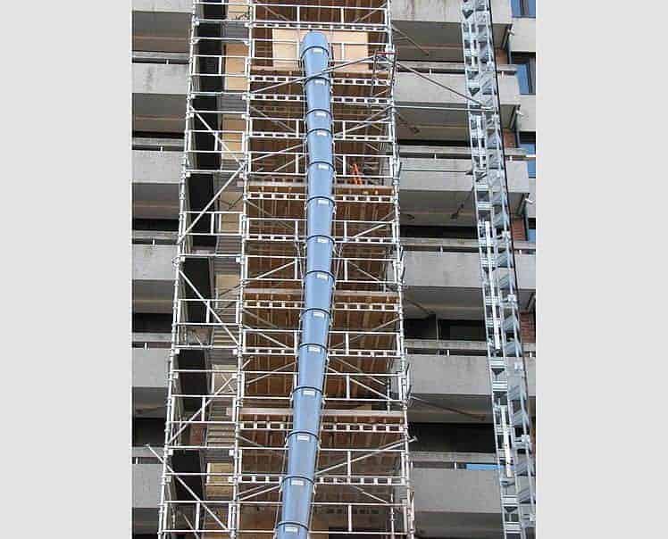 Rent Rubbish Chutes Construction Chute For Hire