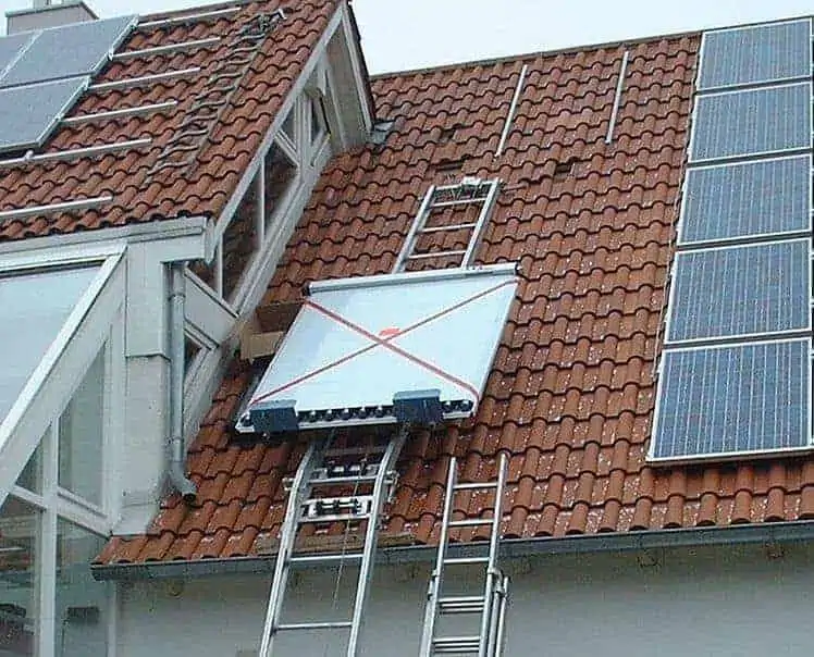 Solar lift ladder hire in Sydney