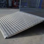 Full height ramp side | Geda 500kg Double Barrow Material Hoist Hire | Hoist Rental Australia
