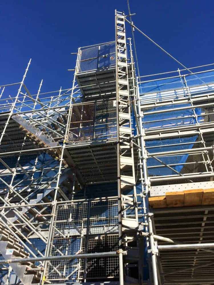 300kg Single Barrow Materials Hoist For Hire Geda Lift Australia