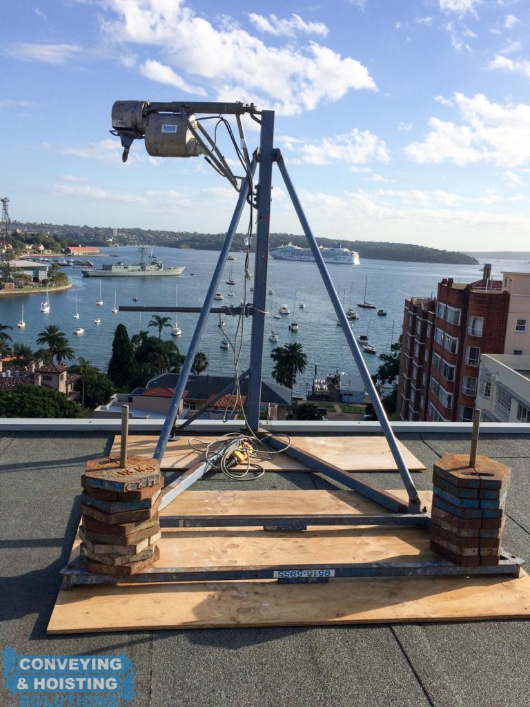 Star Hoist (Pivot/Swivel Arm Hoist) Hire Conveying & Hoisting Solutions