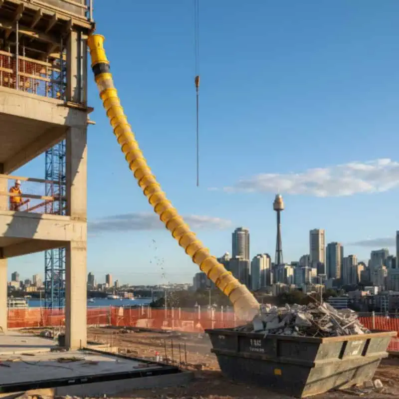 A Complete Guide to Rubbish Chute Hire in Sydney: Costs, Uses & Safety Tips