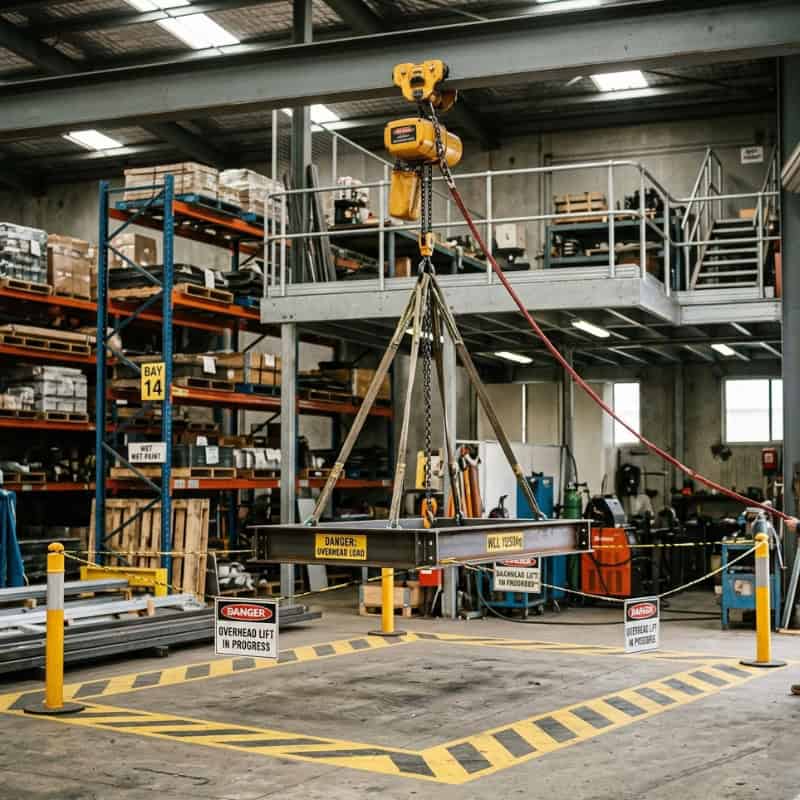 Common Lifting Failures in Workshops and Warehouses, and How to Prevent Them