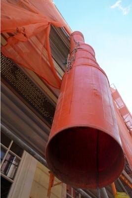 Construction Rubbish Chute | Conveying & Hoisting Solutions