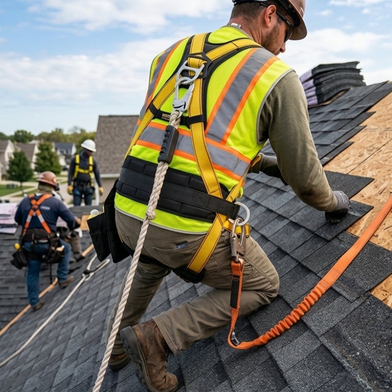 How a Roofing Harness Kit Improves Safety for Roof Work and Height Protection