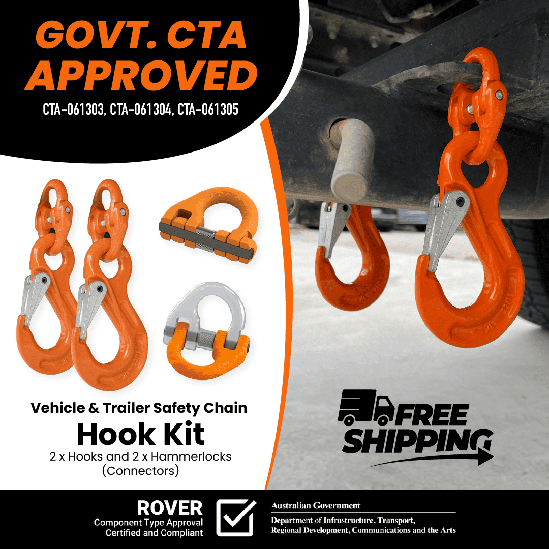 Everything About Vehicle And Trailer Safety Chain Hook Kit Conveying